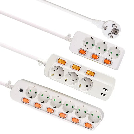 Filtro de Linha EU 16 Amperes 250 Volts, com proteção contra sobrecarga Snowman Moon